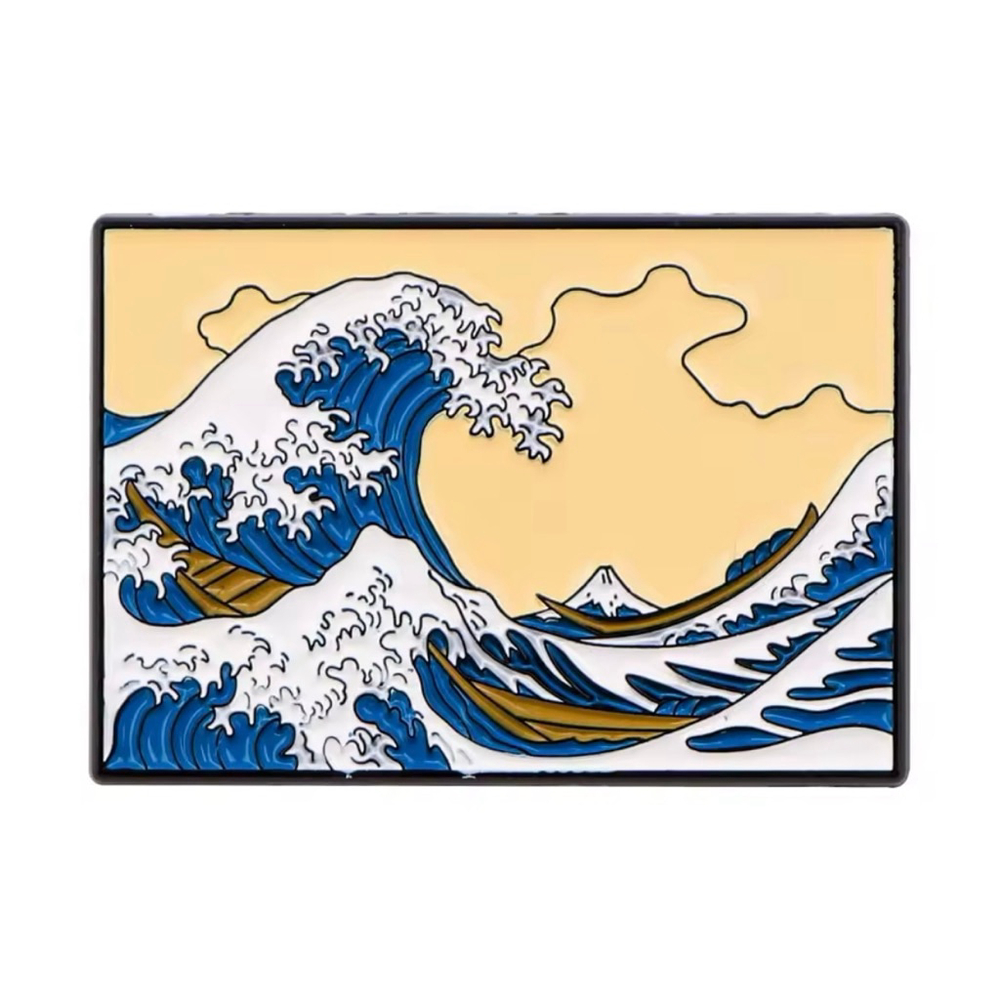 The Great Wave Classic Art Enamel Pin
